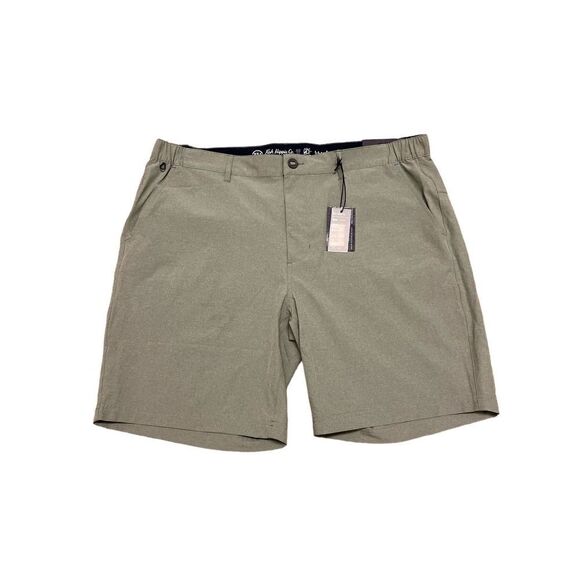 FISH HIPPIE NWT WATERSIDE TECH SHORTS SIZE 40 waist, 8” Inseam Oakmoss Green - Picture 8 of 11